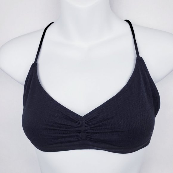 Intimately Free People Black Strappy Back Bralette - Picture 3 of 7